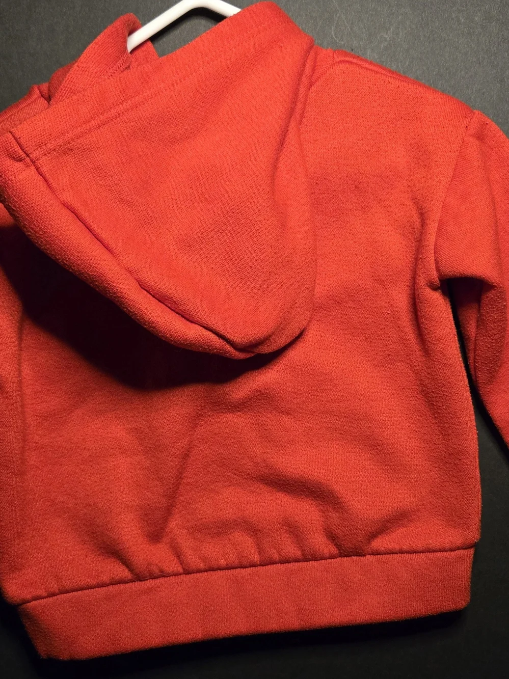 Disney Red Kids Hoodie with Mickey & Minnie Heart Design